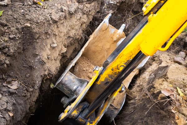 Downspout Trenching in Murfreesboro