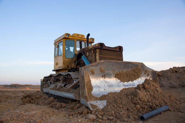 Bulldozer Land Grading in Murfreesboro